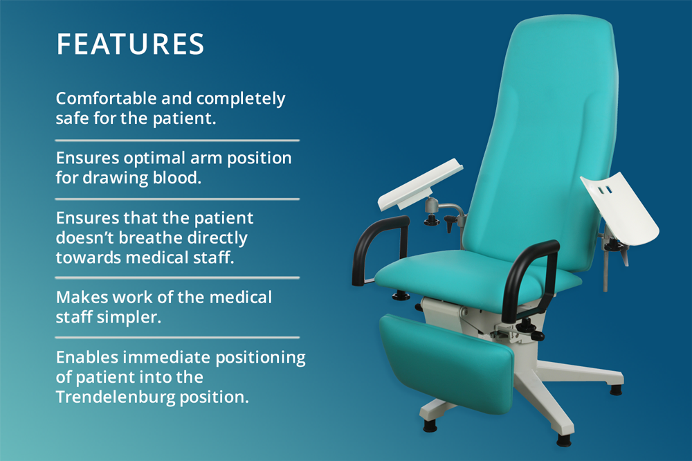 MRC-1 Professional Phlebotomy Chair